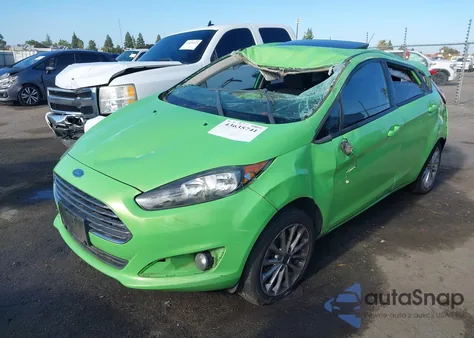 2014 Ford Fiesta Se из США, поврежденный, VIN 3FADP4EJXEM160404